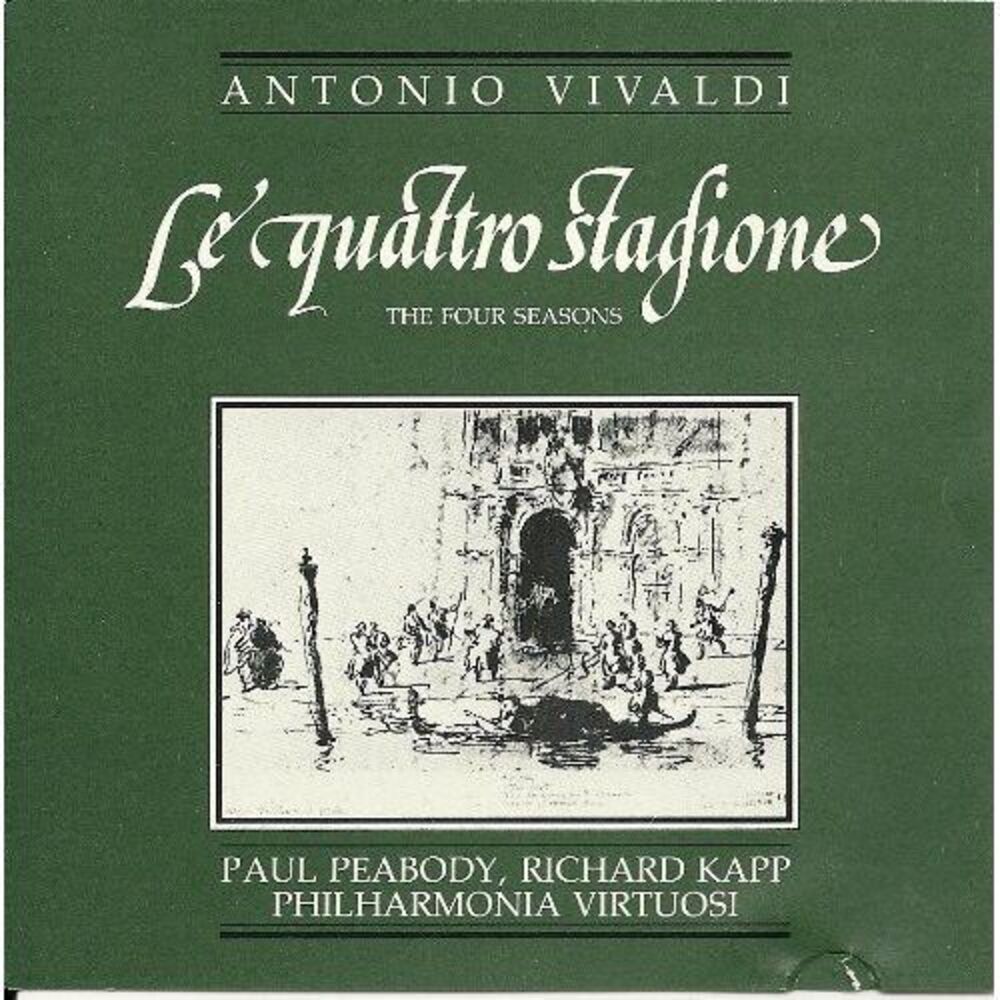 Richard Kapp - Vivaldi, A. : Four Seasons/Con 2 VNS  CD